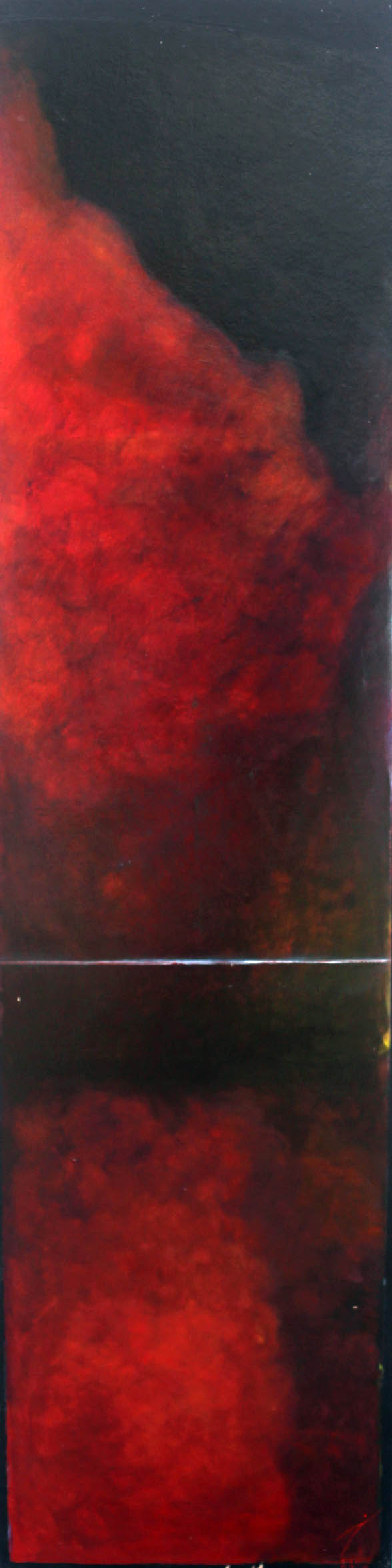 Pintura 1,68 x 0,43 dendrite axel jackisch